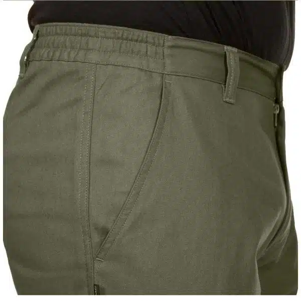 PANTALÓN DE TREKKING Y CAZA STEPPE 100 HOMBRE VERDE SOLOGNAC - Imagen 5