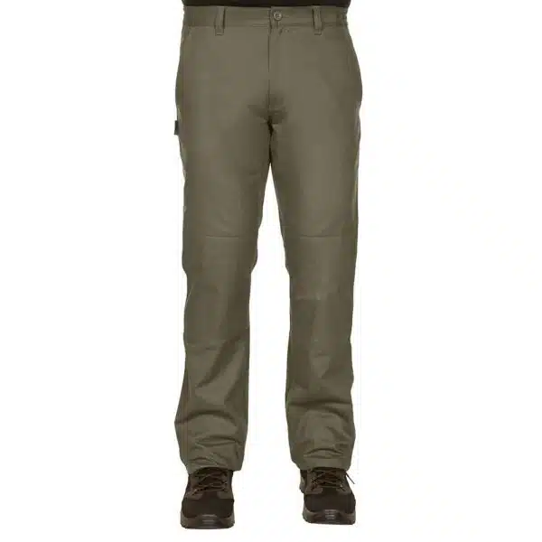 PANTALÓN DE TREKKING Y CAZA STEPPE 100 HOMBRE VERDE SOLOGNAC