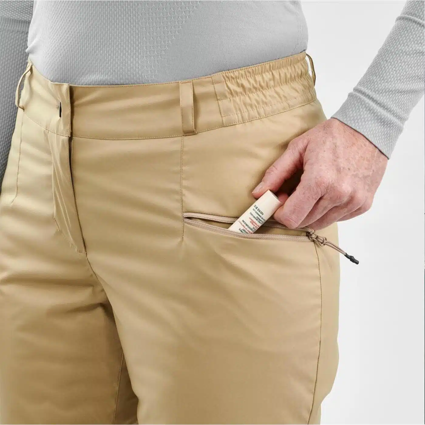 Pantalón impermeable acolchado Wedze SKIP100 (-5 °C) - Imagen 6