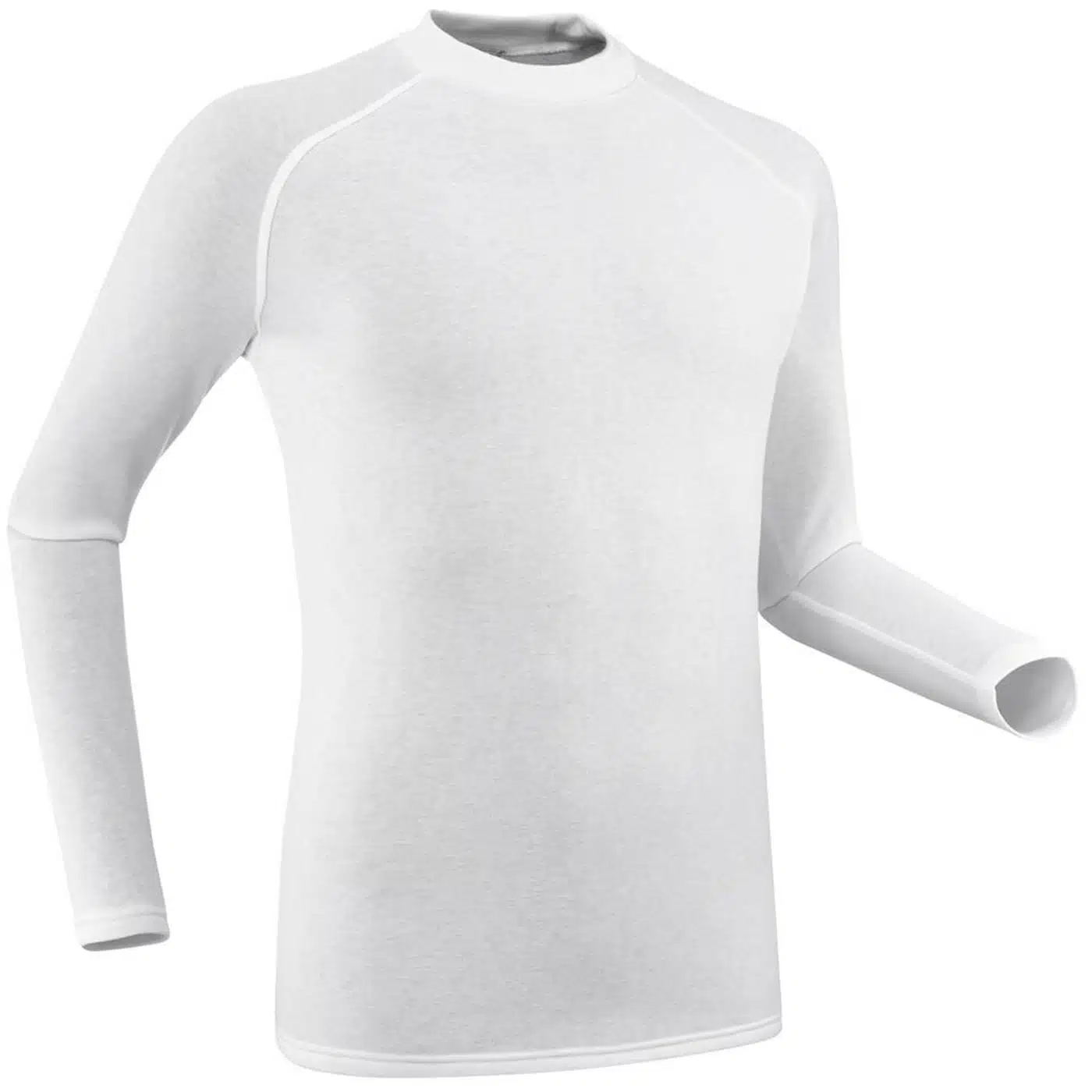 CAMISETA TÉRMICA INTERIOR DE ESQUÍ Y NIEVE HOMBRE SKY BL100 WED´ZE BLANCO - Imagen 3