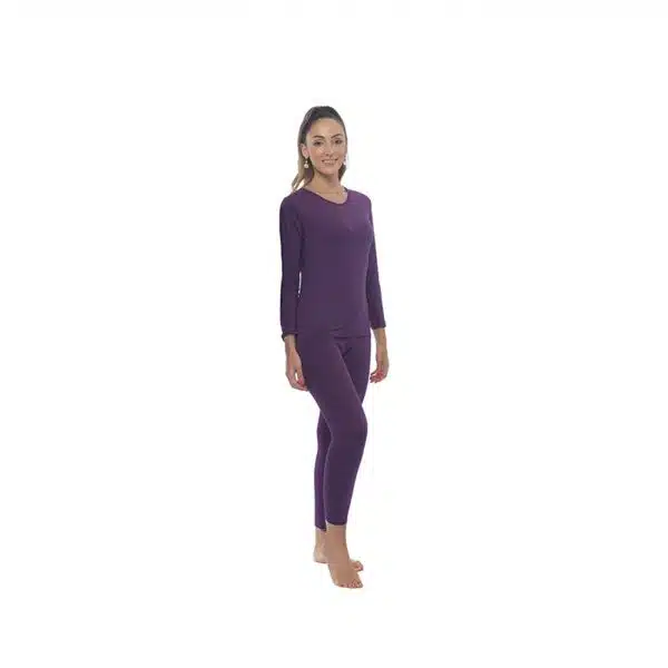 SET TÉRMICO PRIMERA CAPA WARM W100 MUJER SUMAQ VIOLETA