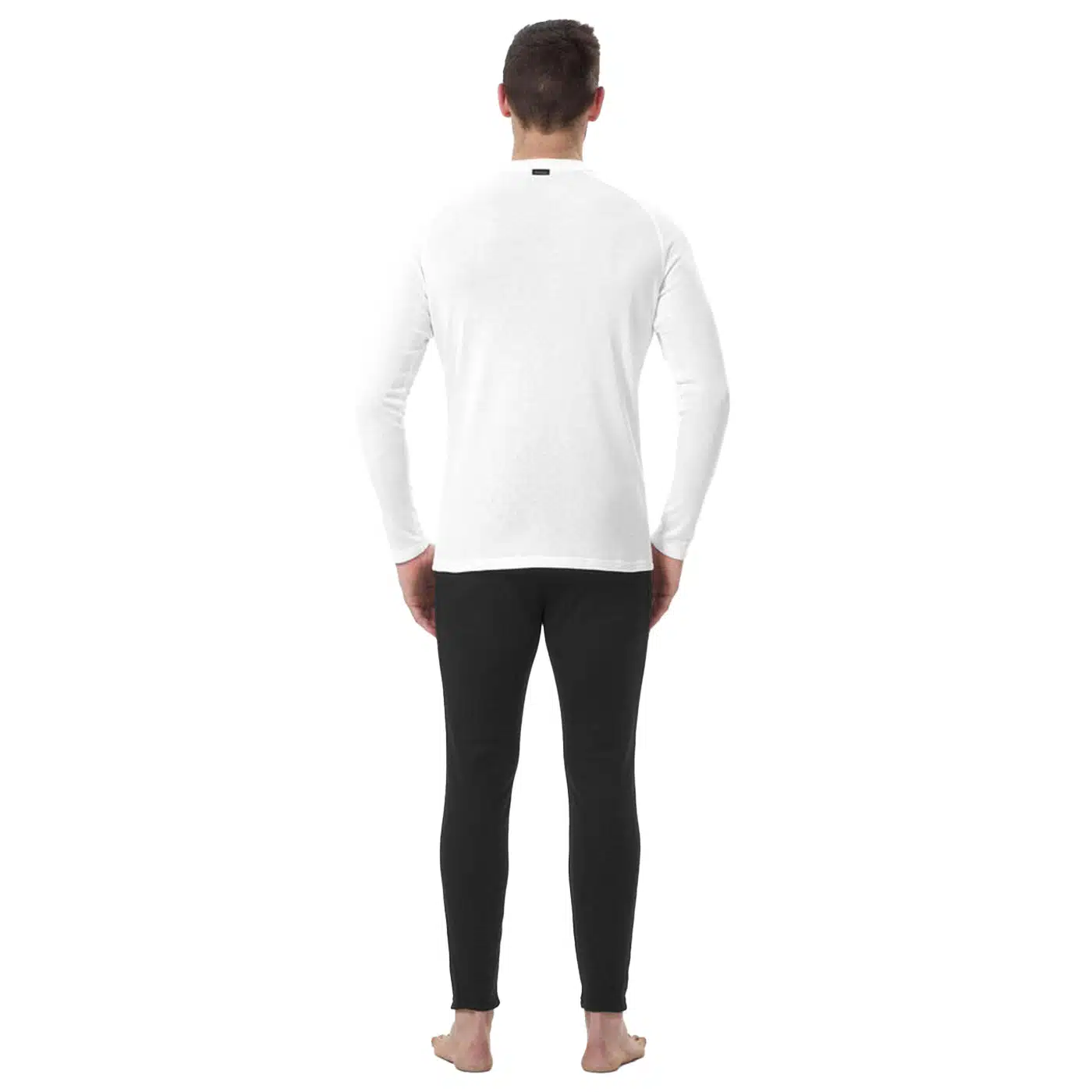 CAMISETA TÉRMICA INTERIOR DE ESQUÍ Y NIEVE HOMBRE SKY BL100 WED´ZE BLANCO - Imagen 5