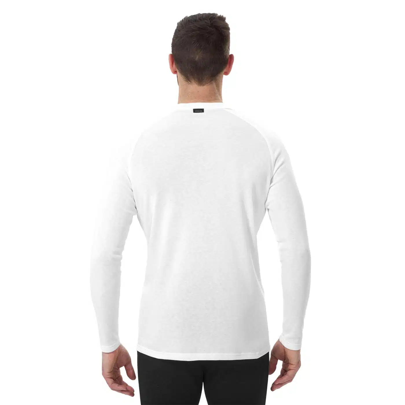 CAMISETA TÉRMICA INTERIOR DE ESQUÍ Y NIEVE HOMBRE SKY BL100 WED´ZE BLANCO - Imagen 2
