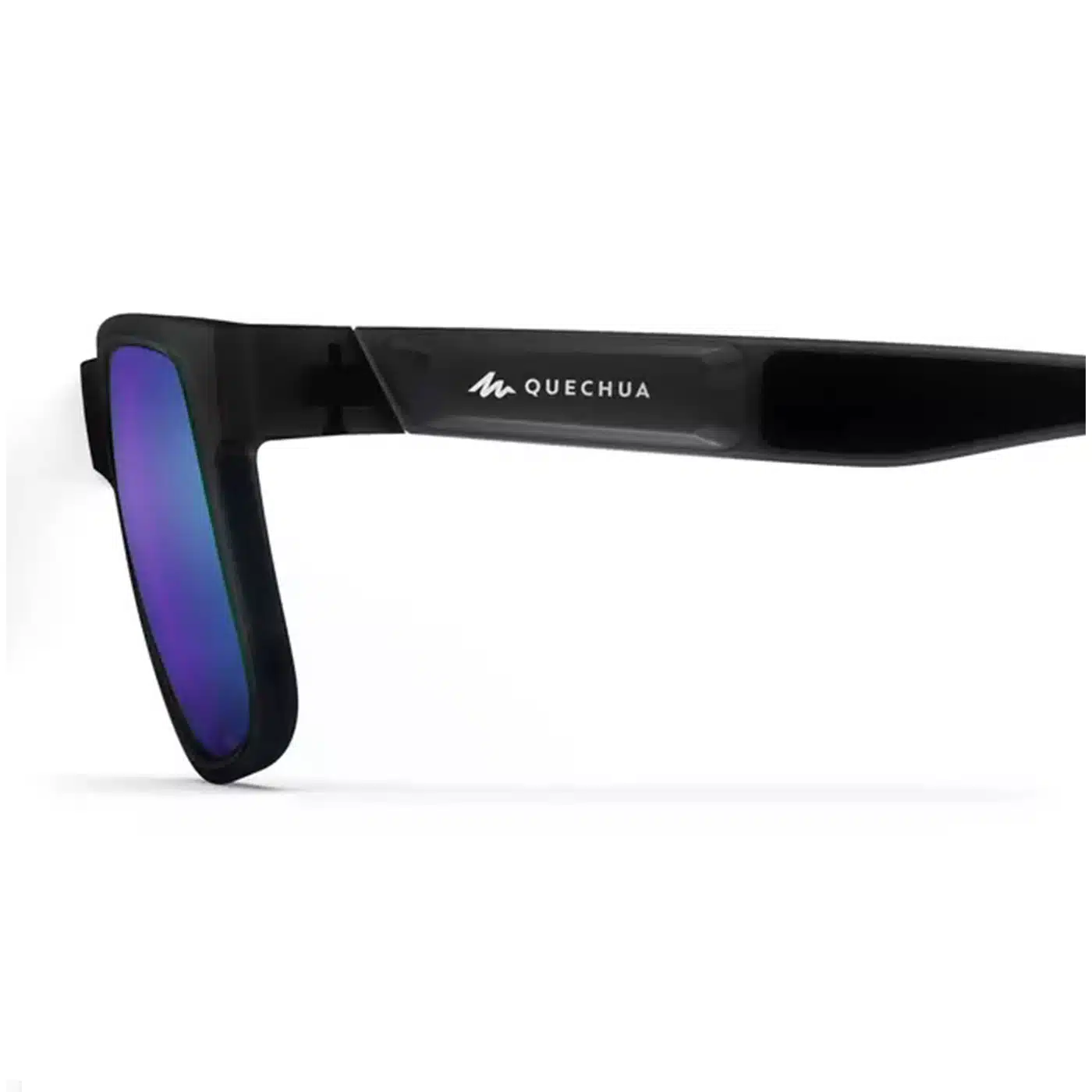 LENTES DE SOL POLARIZADO ANTI UV TREKKING MONTAÑA QUECHUA MH140 CAT 3 GRIS CARBÓN - Imagen 6