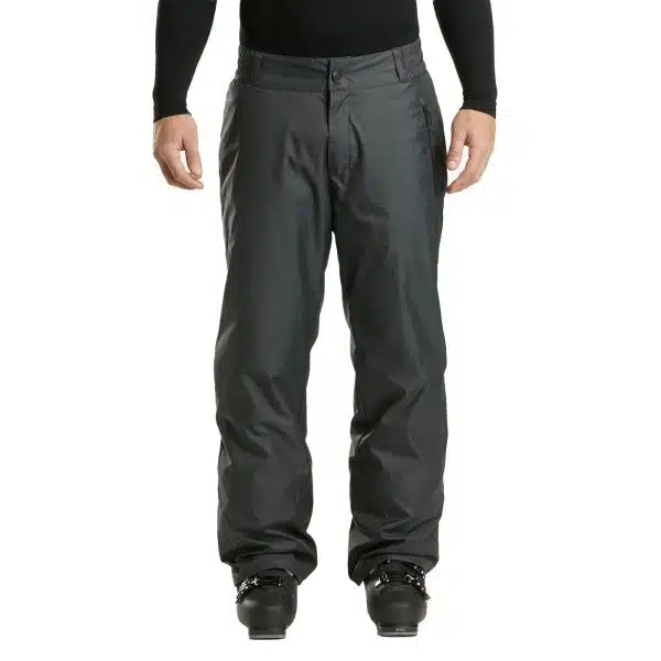PANTALÓN DE ESQUÍ Y NIEVE HOMBRE WEDZE SKIP100 GRIS CARBÓN (-5 °C)