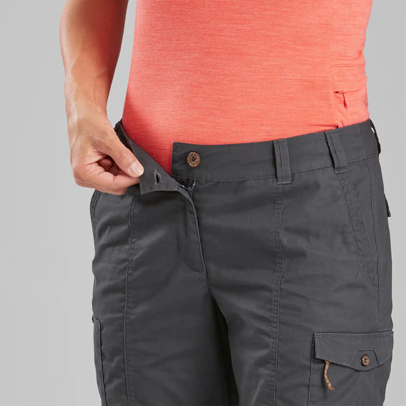 Pantalón de trekking Travel 100 Forclaz - Imagen 4