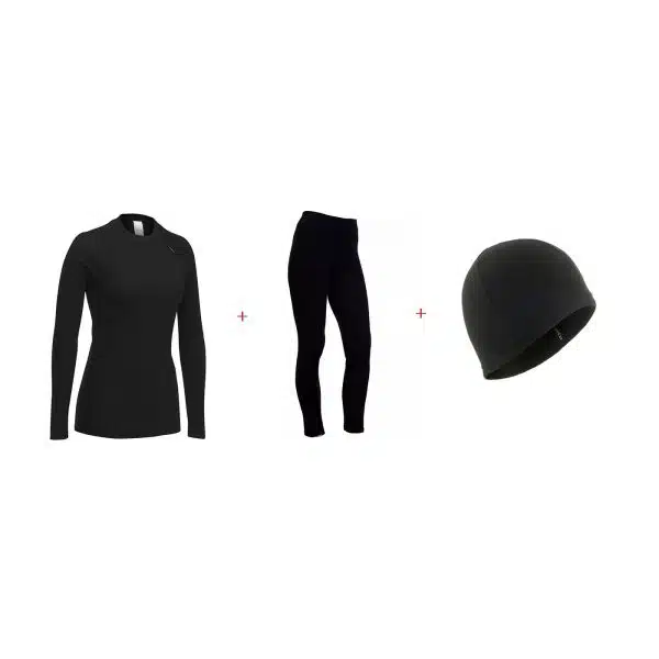 Set térmico trío de esquí mujer SKI BL100 WED´ZE