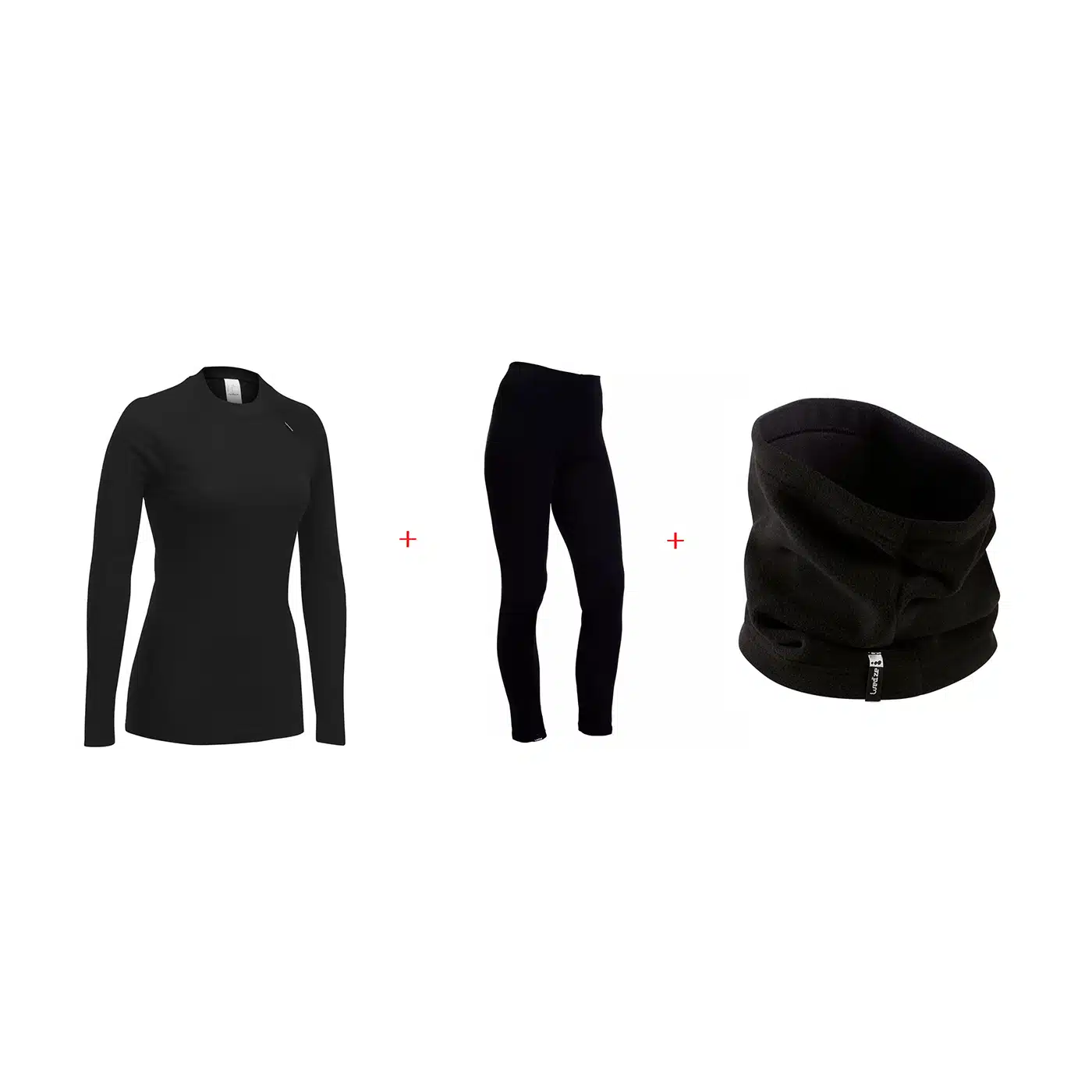 Set térmico trío 1 de esquí mujer SKI BL100 WED´ZE