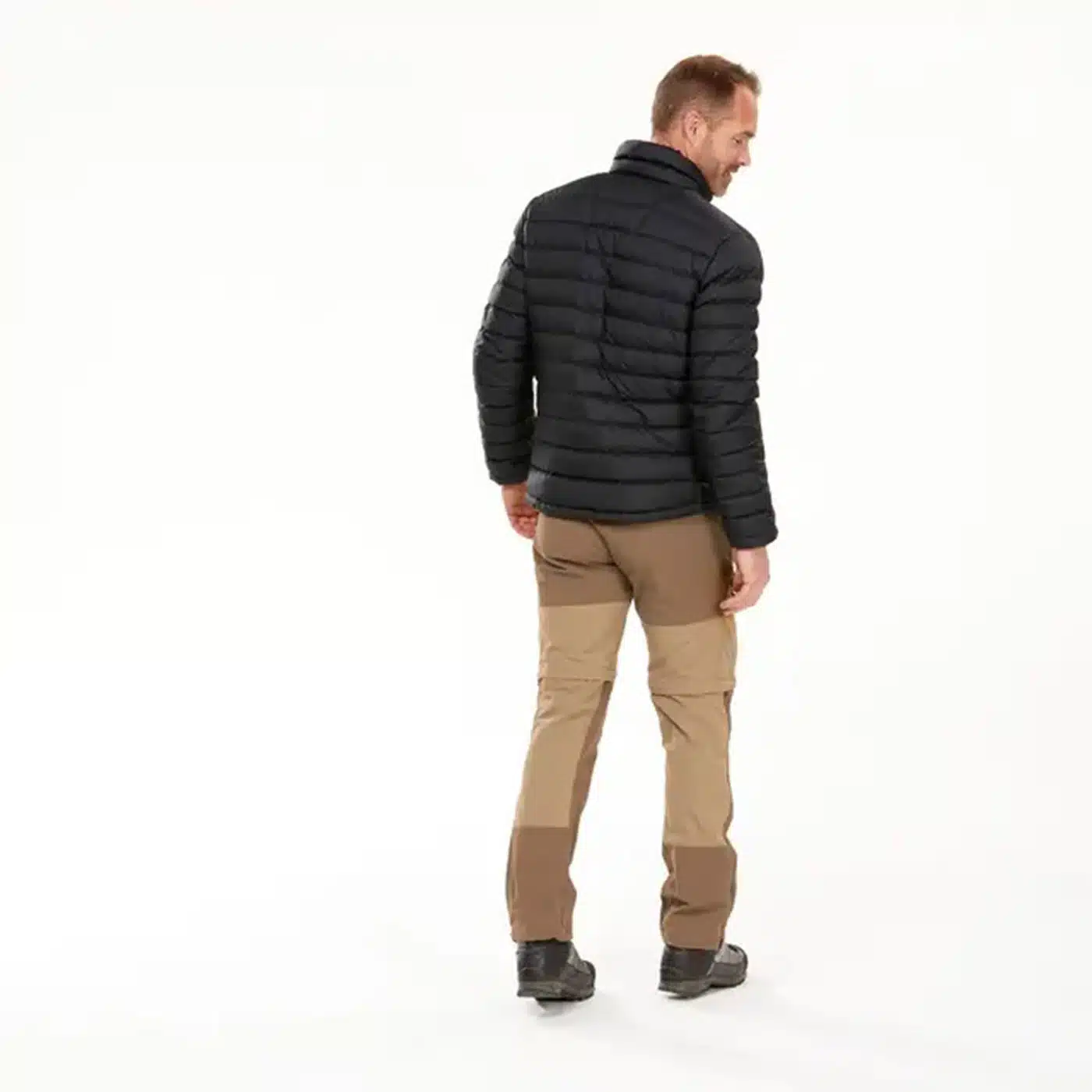 CHAQUETA PLUMIFERO MONTAÑA Y TREKKING FORCLAZ TREK 500 HOMBRE NEGRO (-10 °C) - Imagen 9