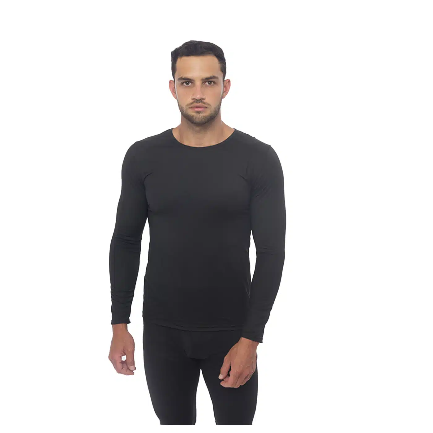 SET TÉRMICO PRIMERA CAPA WARM W100 HOMBRE SUMAQ NEGRO - Imagen 4