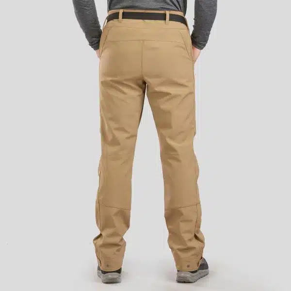 PANTALÓN DE HOMBRE DE MONTAÑA Y TREKKING INVIERNO QUECHUA SH100 X-WARM MARRÓN (-10 °C) - Imagen 3