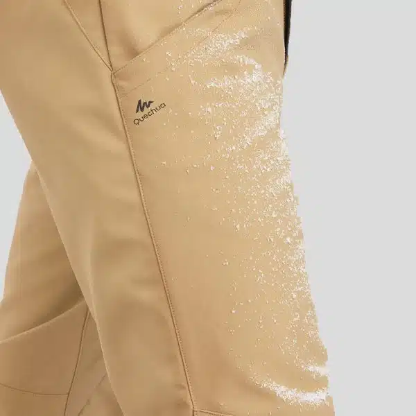 PANTALÓN DE HOMBRE DE MONTAÑA Y TREKKING INVIERNO QUECHUA SH100 X-WARM MARRÓN (-10 °C) - Imagen 5