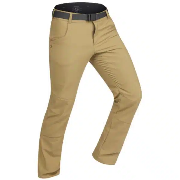 PANTALÓN DE HOMBRE DE MONTAÑA Y TREKKING INVIERNO QUECHUA SH100 X-WARM MARRÓN (-10 °C) - Imagen 2