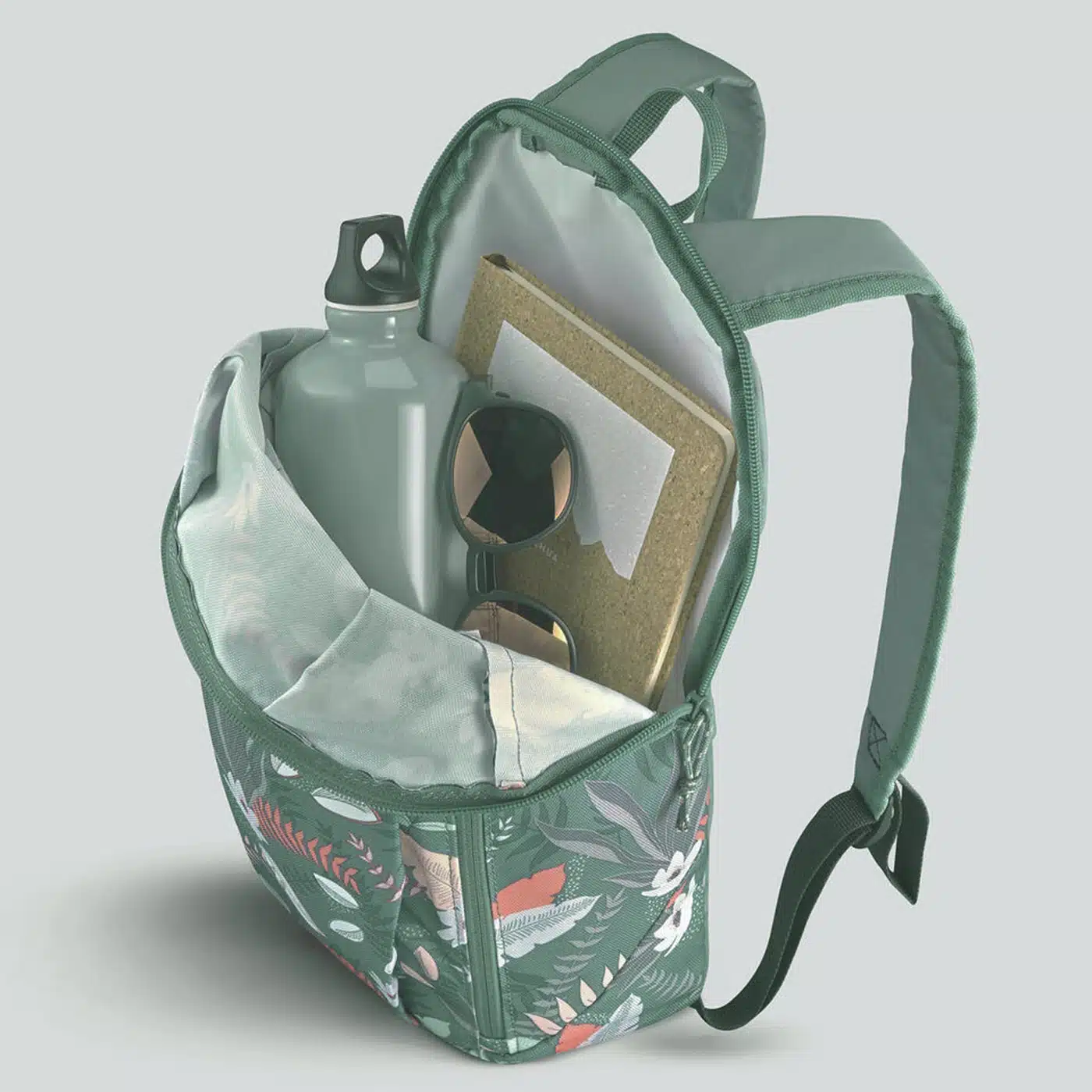 MOCHILA MONTAÑA Y SENDERISMO NH50  10L QUECHUA LAUREL - Imagen 4