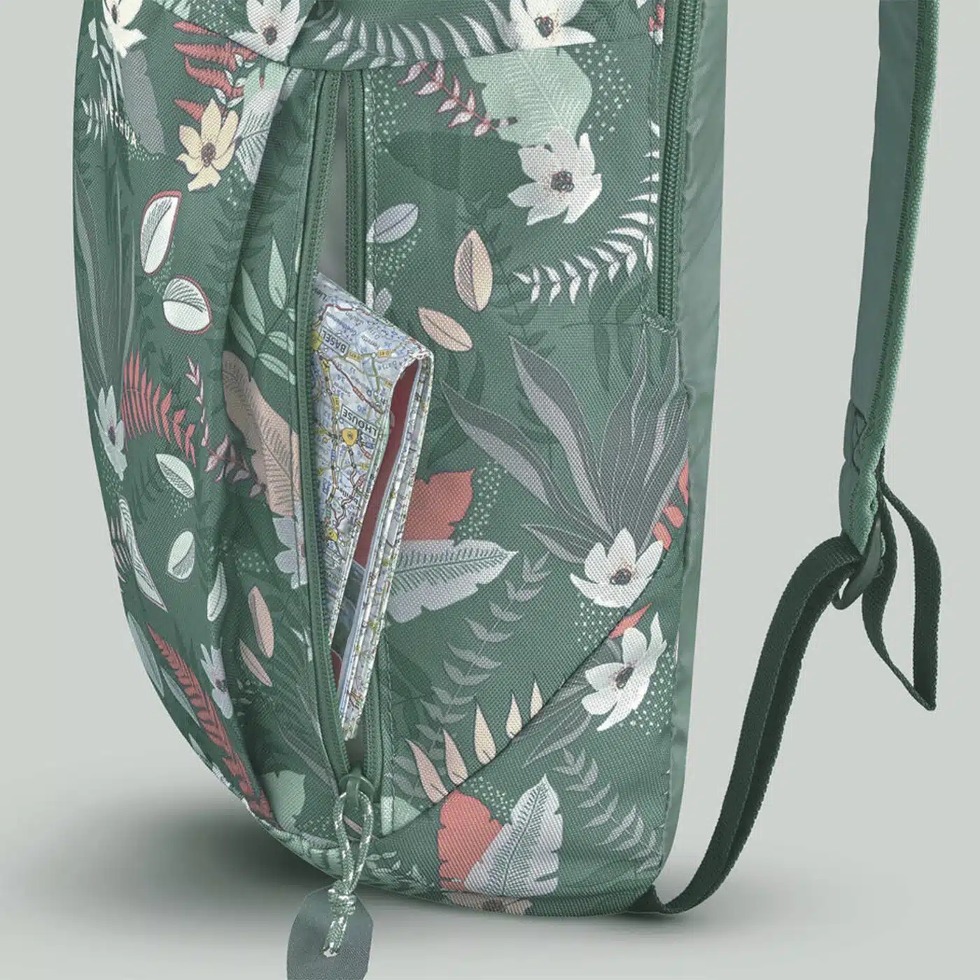 MOCHILA MONTAÑA Y SENDERISMO NH50  10L QUECHUA LAUREL - Imagen 5