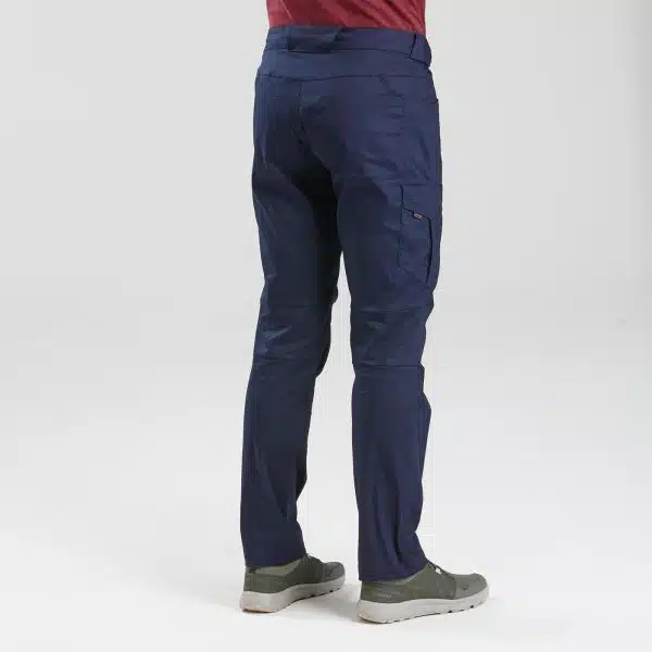 PANTALÓN DE MONTAÑA TREKKING QUECHUA NH100 HOMBRE AZUL - Imagen 2