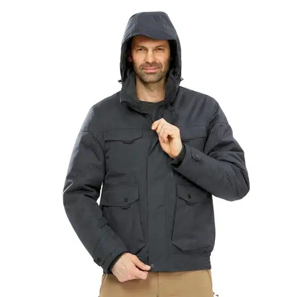 ABRIGO CHAQUETA DE INVIERNO QUECHUA SH 100 X-WARM HOMBRE NEGRO (-10 °C)