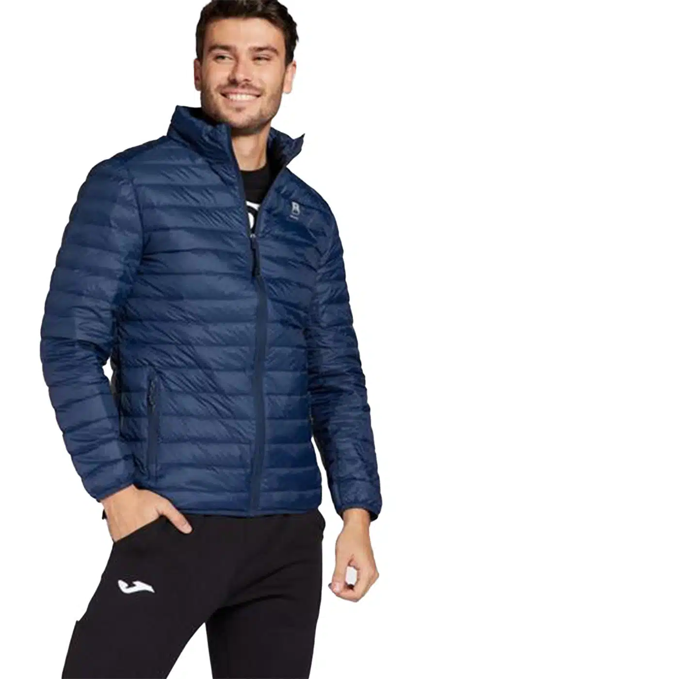 CHAQUETA TREKKING DE PLUMAS  BORIKEN HOMBRE AZUL - Imagen 5