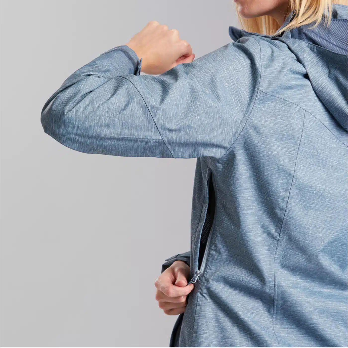 Casaca impermeable MH100 Quechua - Imagen 4