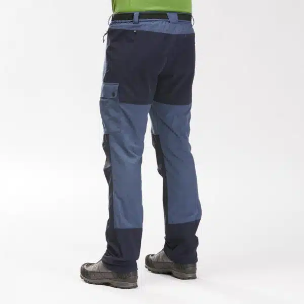PANTALÓN DE MONTAÑA Y TREKKING RESISTENTE HOMBRE FORCLAZ MT500 AZUL - Imagen 2