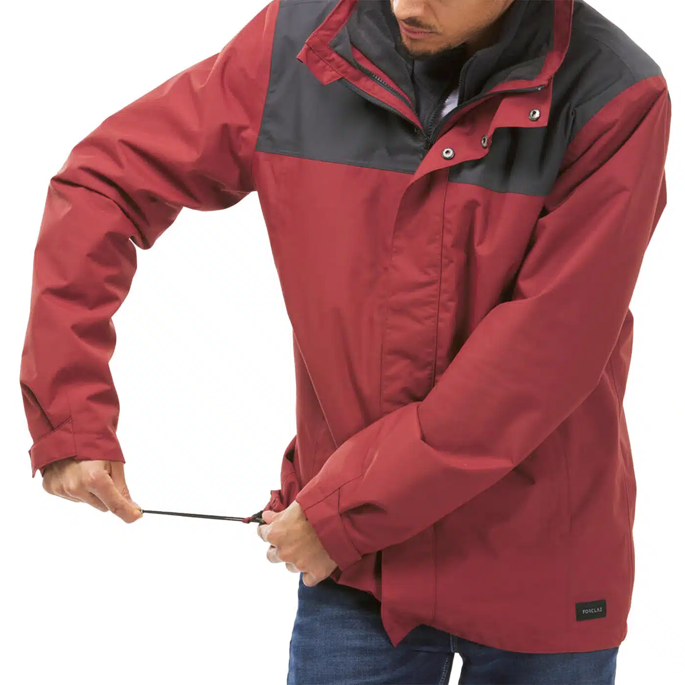 Casaca 3 en 1 impermeable travel 100 Forclaz (0 °C) - Imagen 7