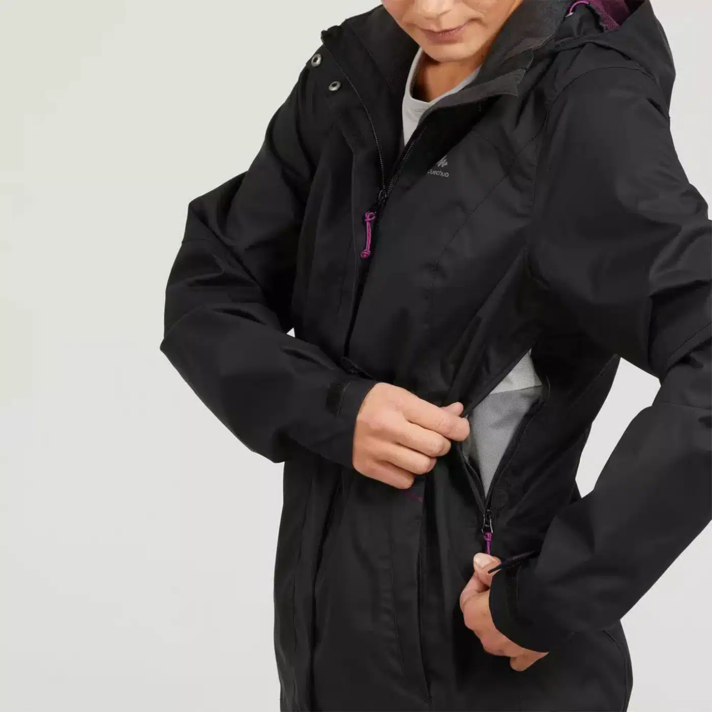 Casaca impermeable MH100 Quechua - Imagen 2