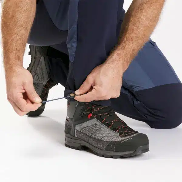 PANTALÓN DE MONTAÑA Y TREKKING RESISTENTE HOMBRE FORCLAZ MT500 AZUL - Imagen 5