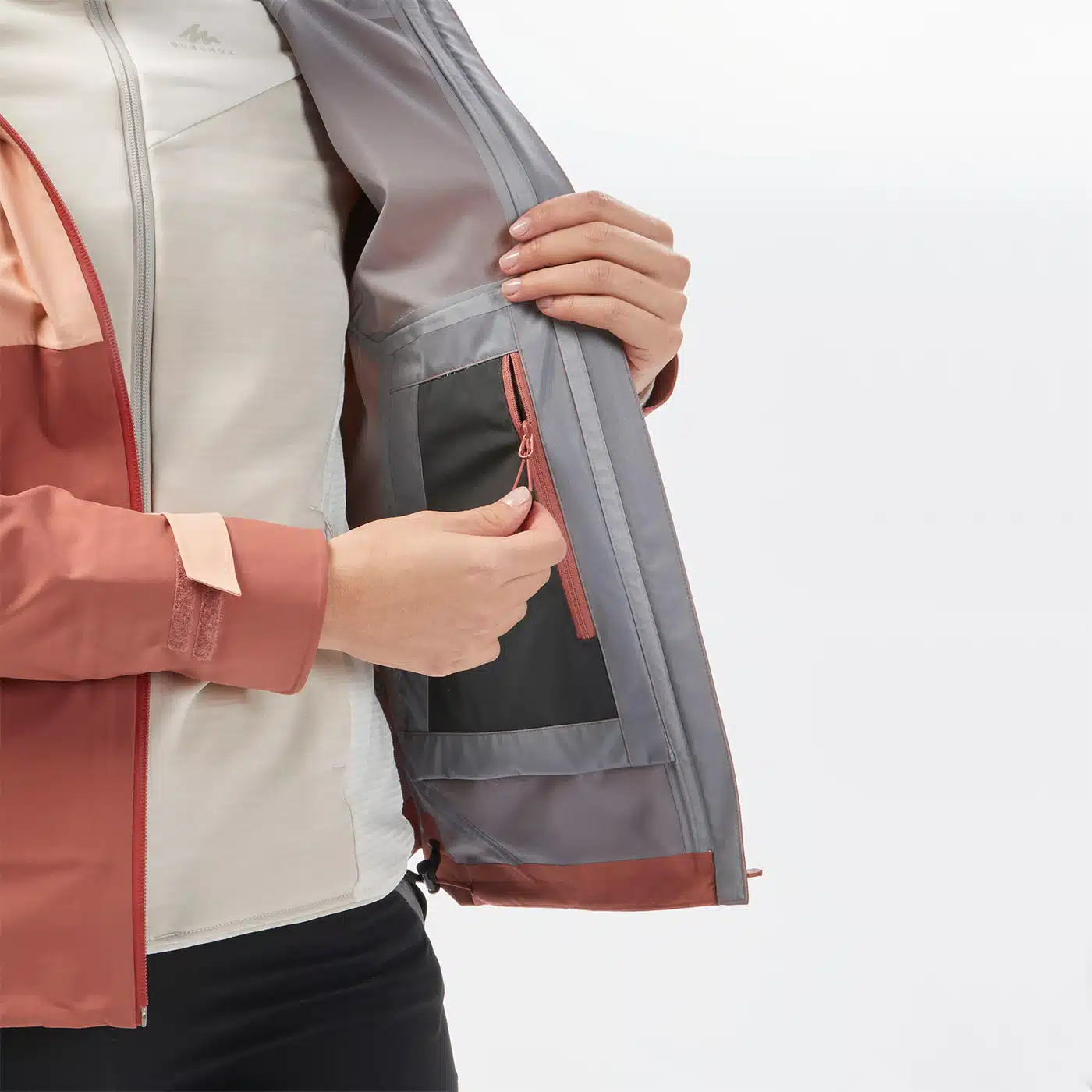 Casaca impermeable MH500 Quechua - Imagen 6