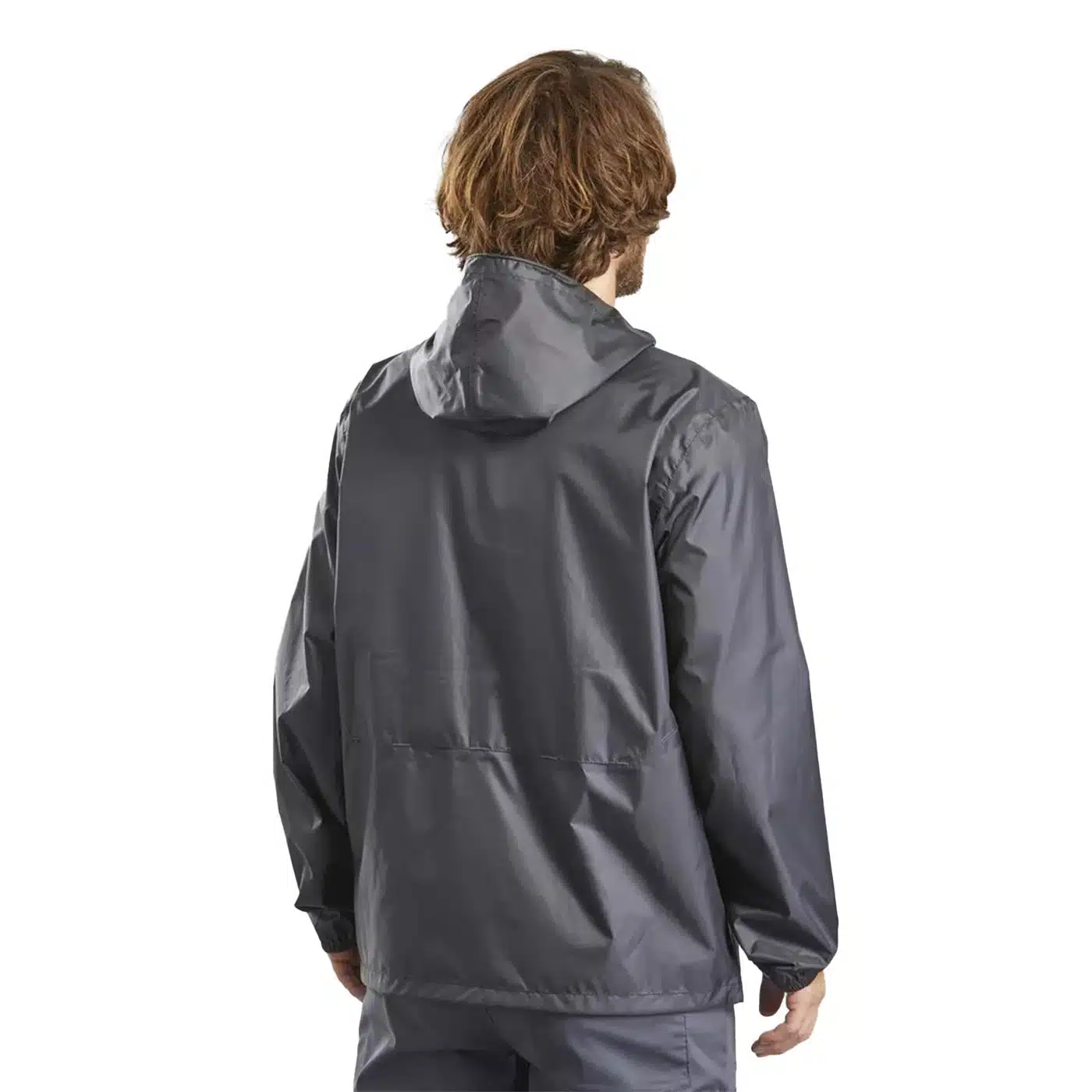 CHUBASQUERO IMPERMEABLE MONTAÑA Y TREKKING QUECHUA NH100 HOMBRE NEGRO - Imagen 2