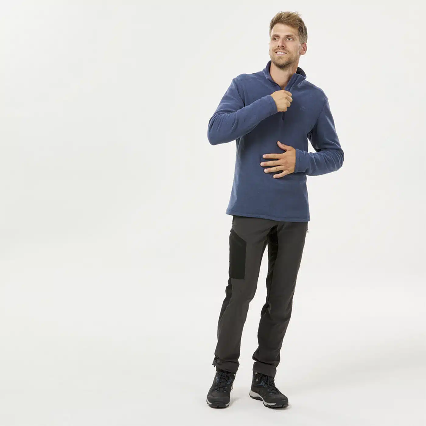 Polar térmico 1/2 zip MH100 Quechua - Imagen 2