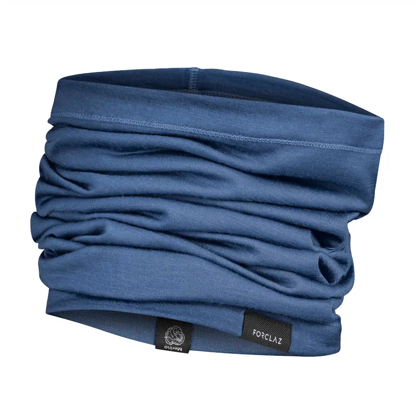 Bandana de montaña y trekking lana merino Adulto Forclaz Trek500 azul