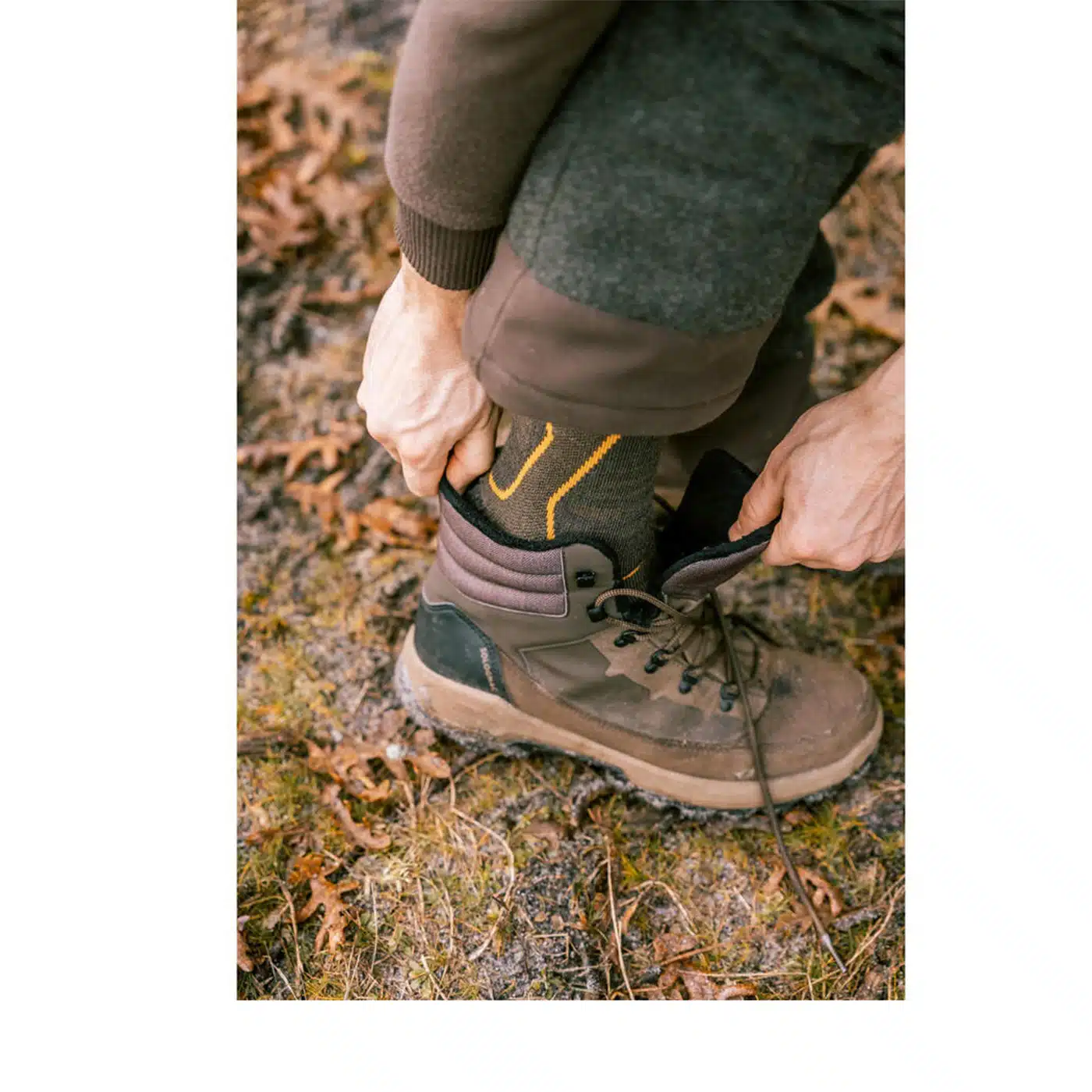 MEDIAS DE LANA MERINA CAZA STAT 900 SOLOGNAC - Imagen 5