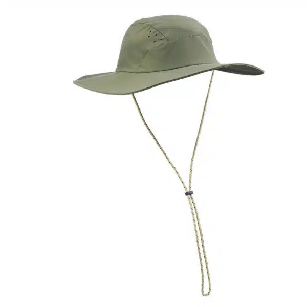 SOMBRERO ANTI UV DE TREKKING Y SENDERISMO FORCLAZ MT500 ADULTO CAQUI