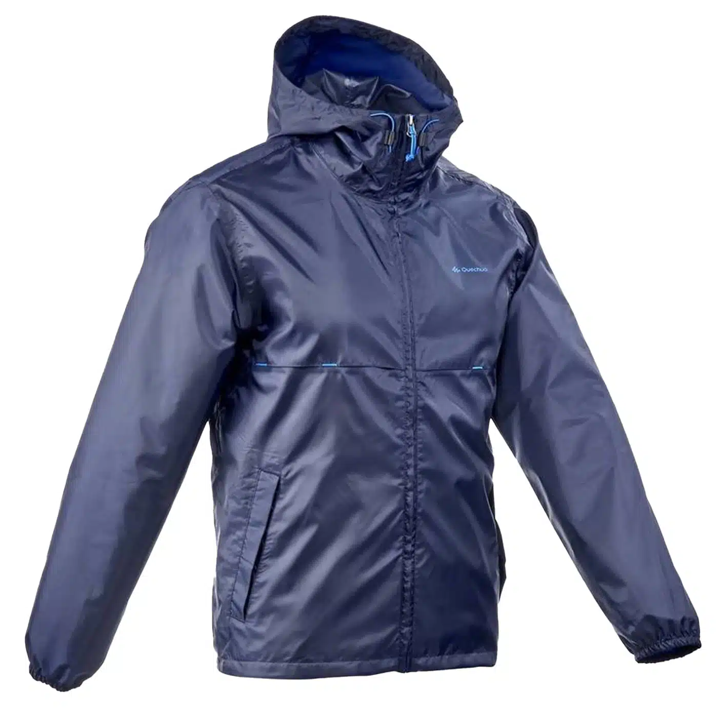 Casaca impermeable compacto full zip Raincut Quechua - Imagen 2