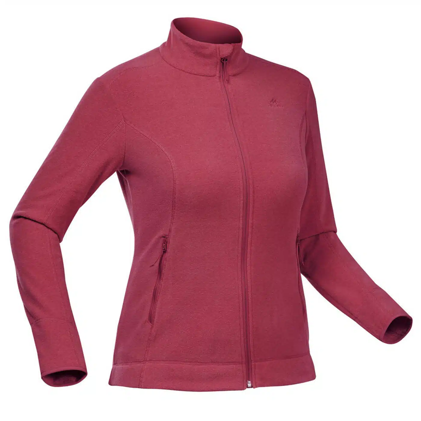 Chaqueta polar de montaña y trekking Mujer Quechua MH120 REMOLACHA - Imagen 5