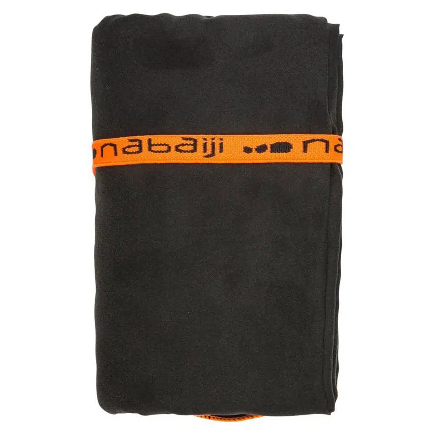 TOALLA DE MICROFIBRA NEGRO ULTRA COMPACTA TALLA M  60 X 80 CM NABAIJI - Imagen 2