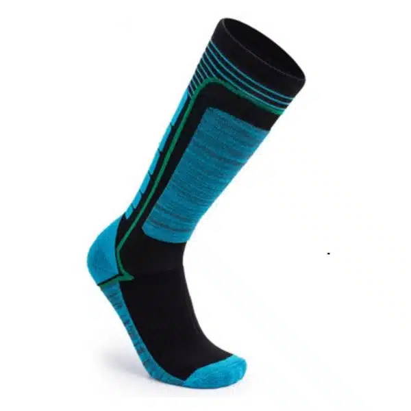 CALCETINES TÉRMICOS UNISEX WARM SKI 200 SUMAQ AZUL