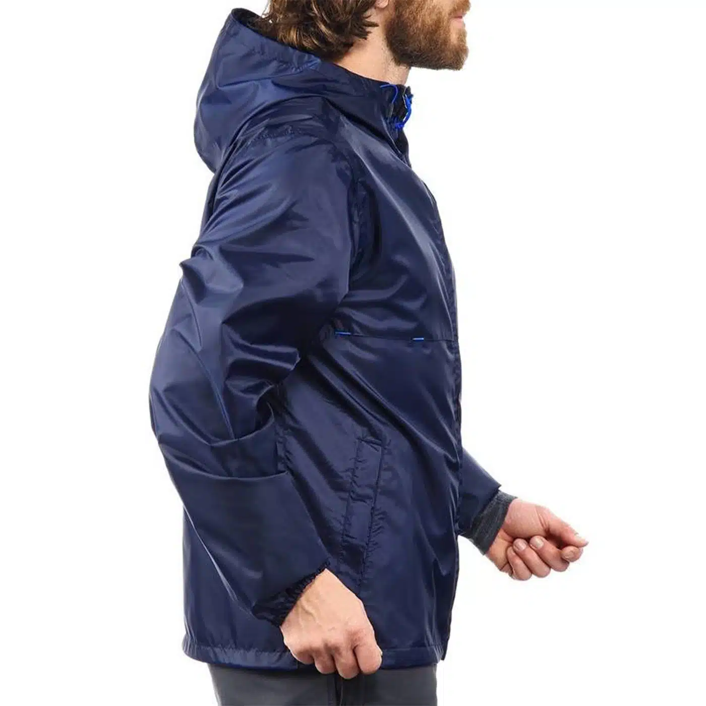 Casaca impermeable compacto full zip Raincut Quechua - Imagen 4