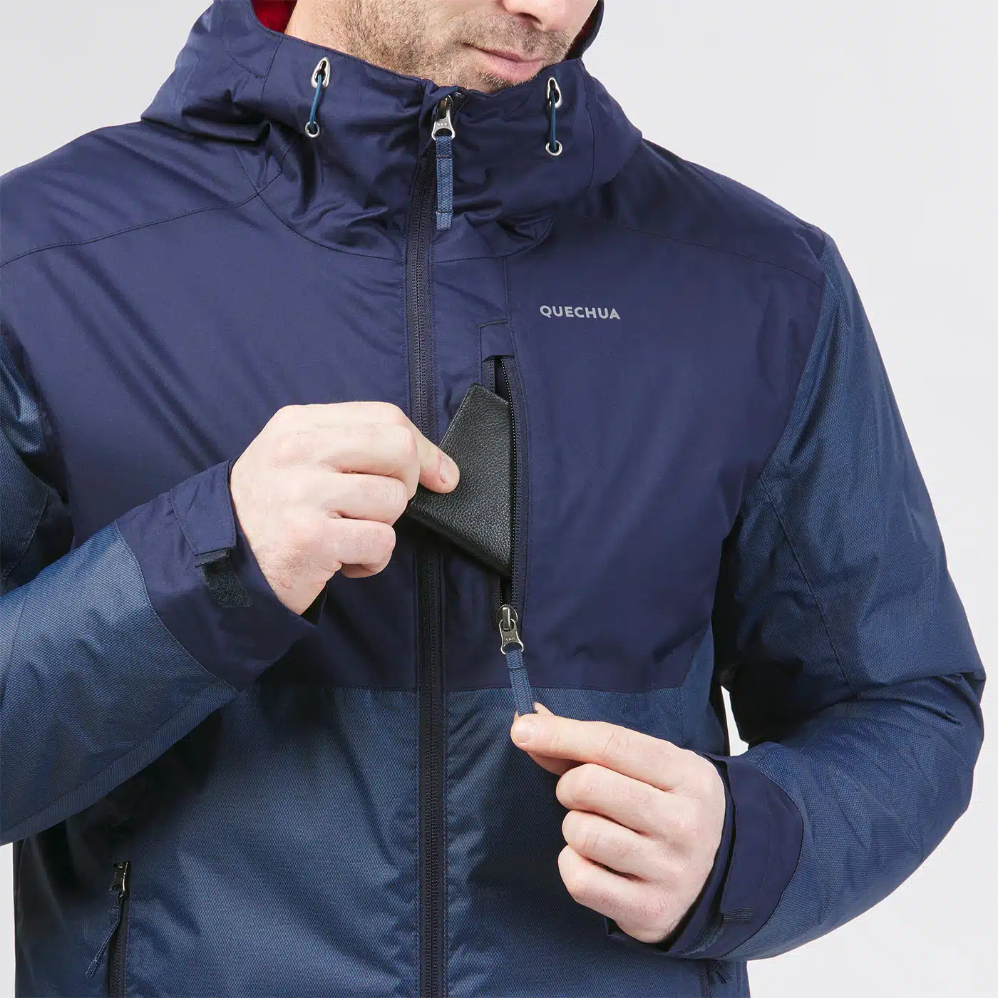 Casaca impermeable SH100 Xwarm Quechua (-10 °C) - Imagen 5