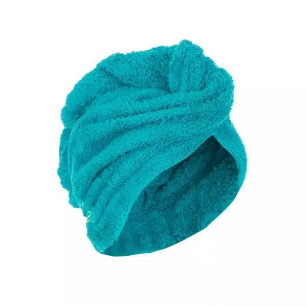 TOALLA PARA PELO AZUL DE MICROFIBRA SUAVE NABAIJI  - ÚNICO