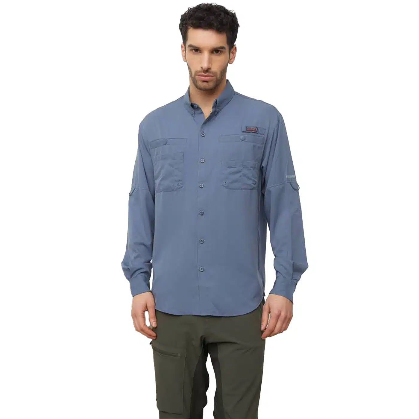 CAMISA TÁCTICA TREKKING MOUNTAIN GEAR X-PLOR AZUL ACERO