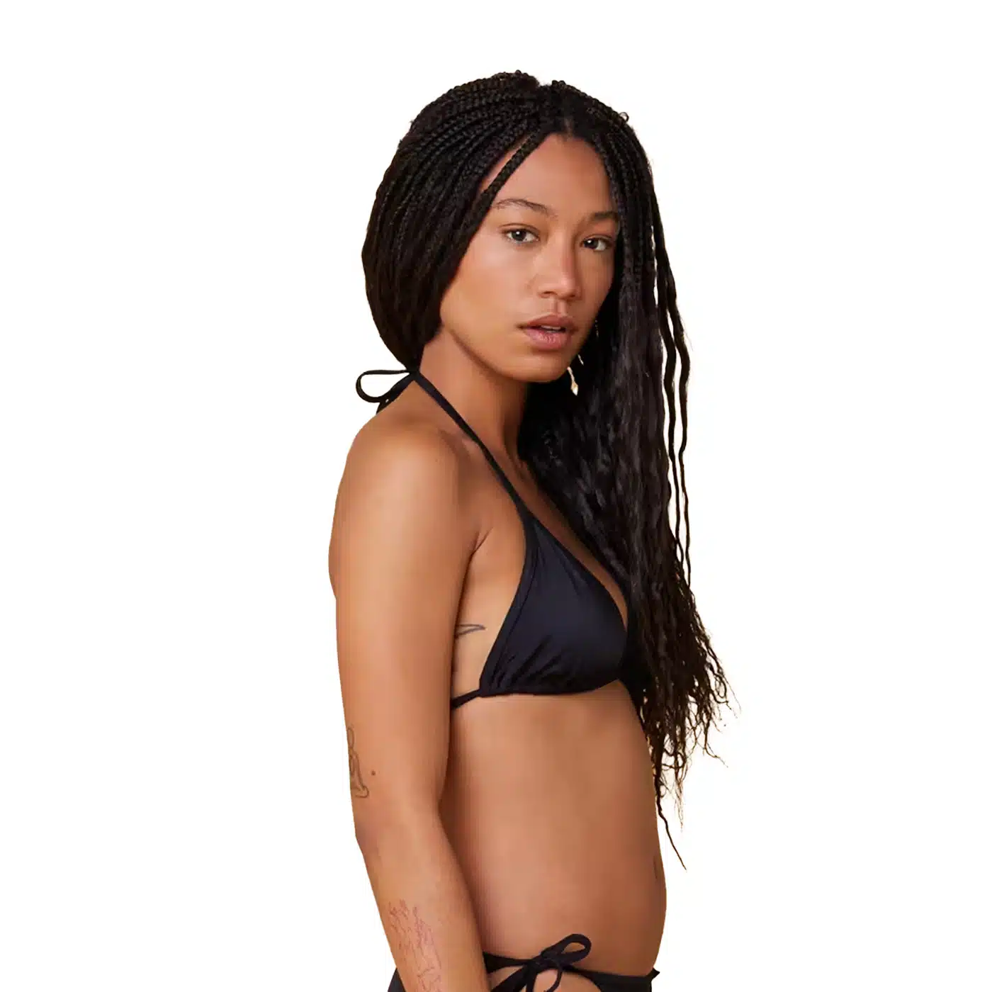BRAGUITA + SUJETADOR LISA LAZOS SURF OLAIAN SOFY MUJER NEGRO - Imagen 3