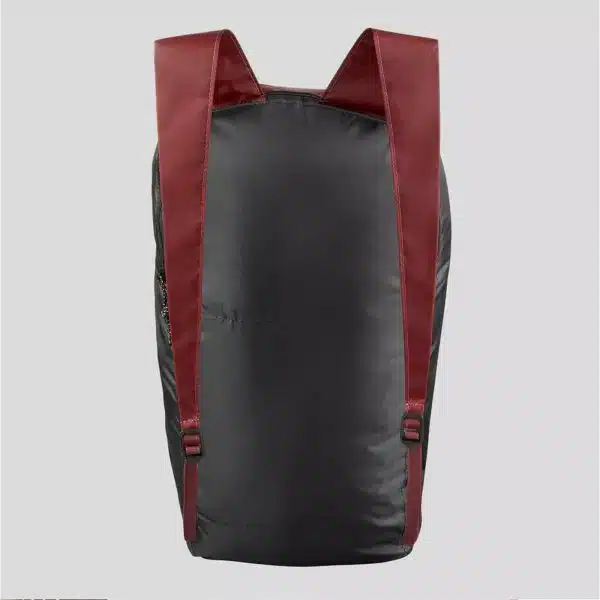 MOCHILA PLEGABLE DE MONTAÑA TREKKING VIAJE COMPACTO FORCLAZ MARRÓN 10L - 10L - Imagen 3