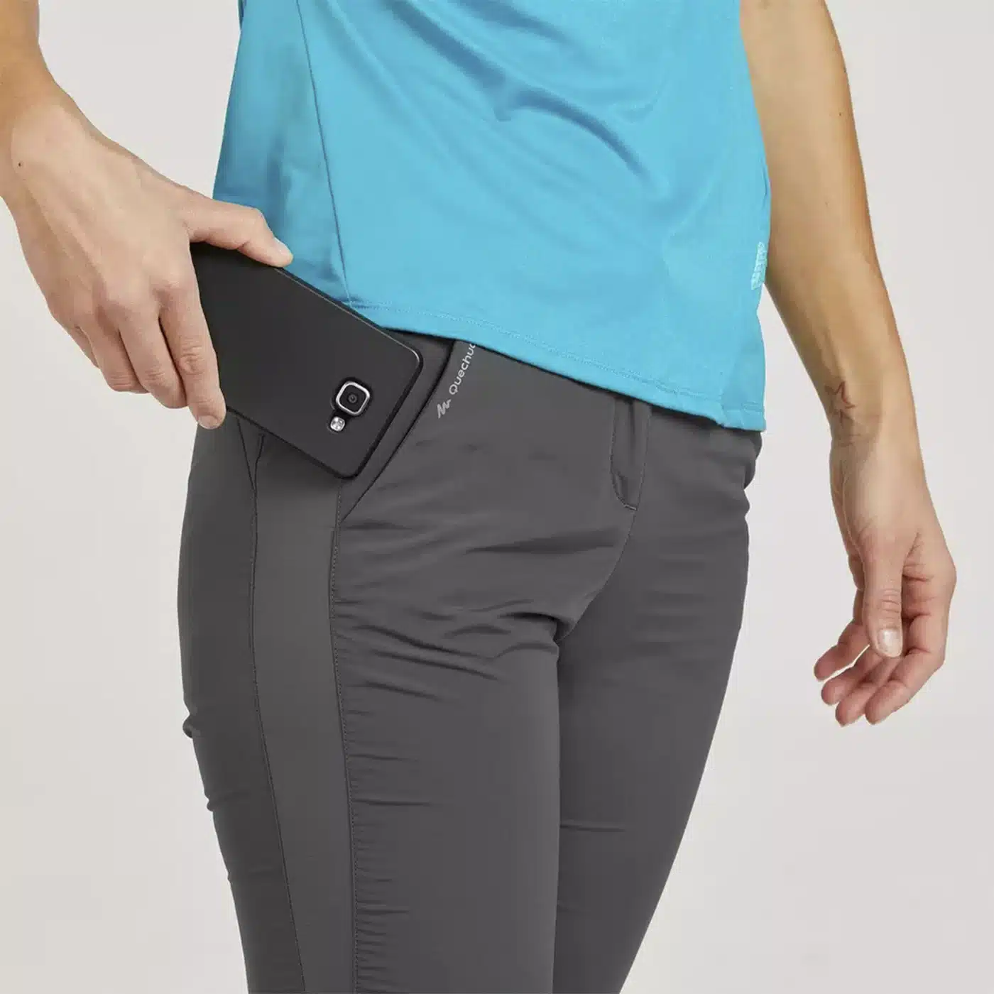 Pantalón de trekking MH 100 Quechua - Imagen 3