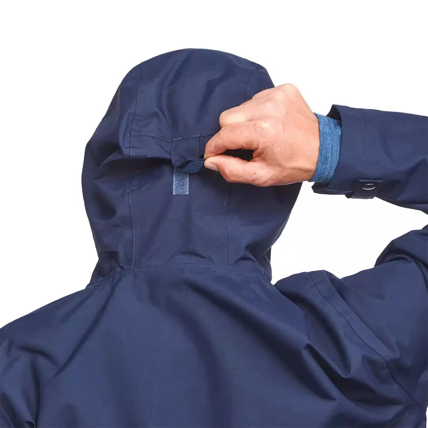 CHAQUETA 3 EN 1 TREKKING VIAJE FORCLAZ TRAVEL 100 HOMBRE AZUL - Imagen 7