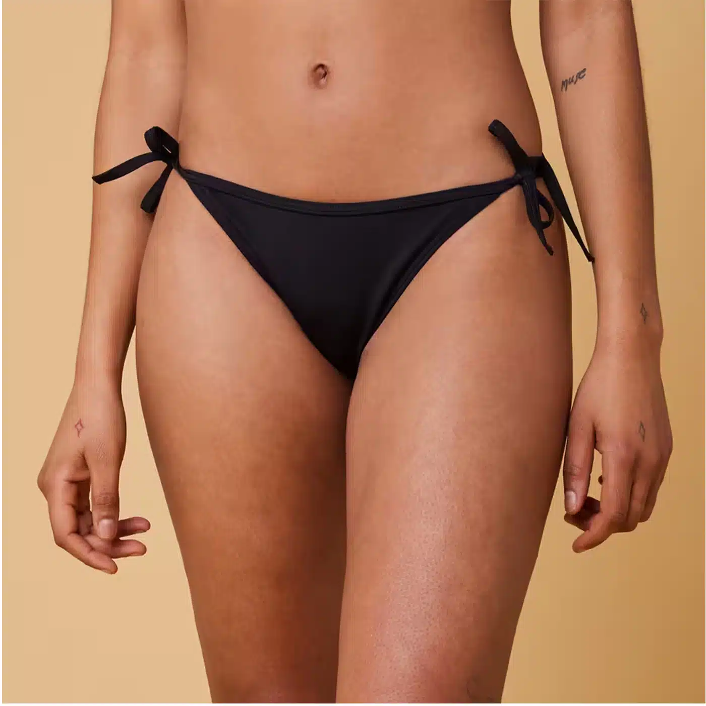 BRAGUITA + SUJETADOR LISA LAZOS SURF OLAIAN SOFY MUJER NEGRO - Imagen 5