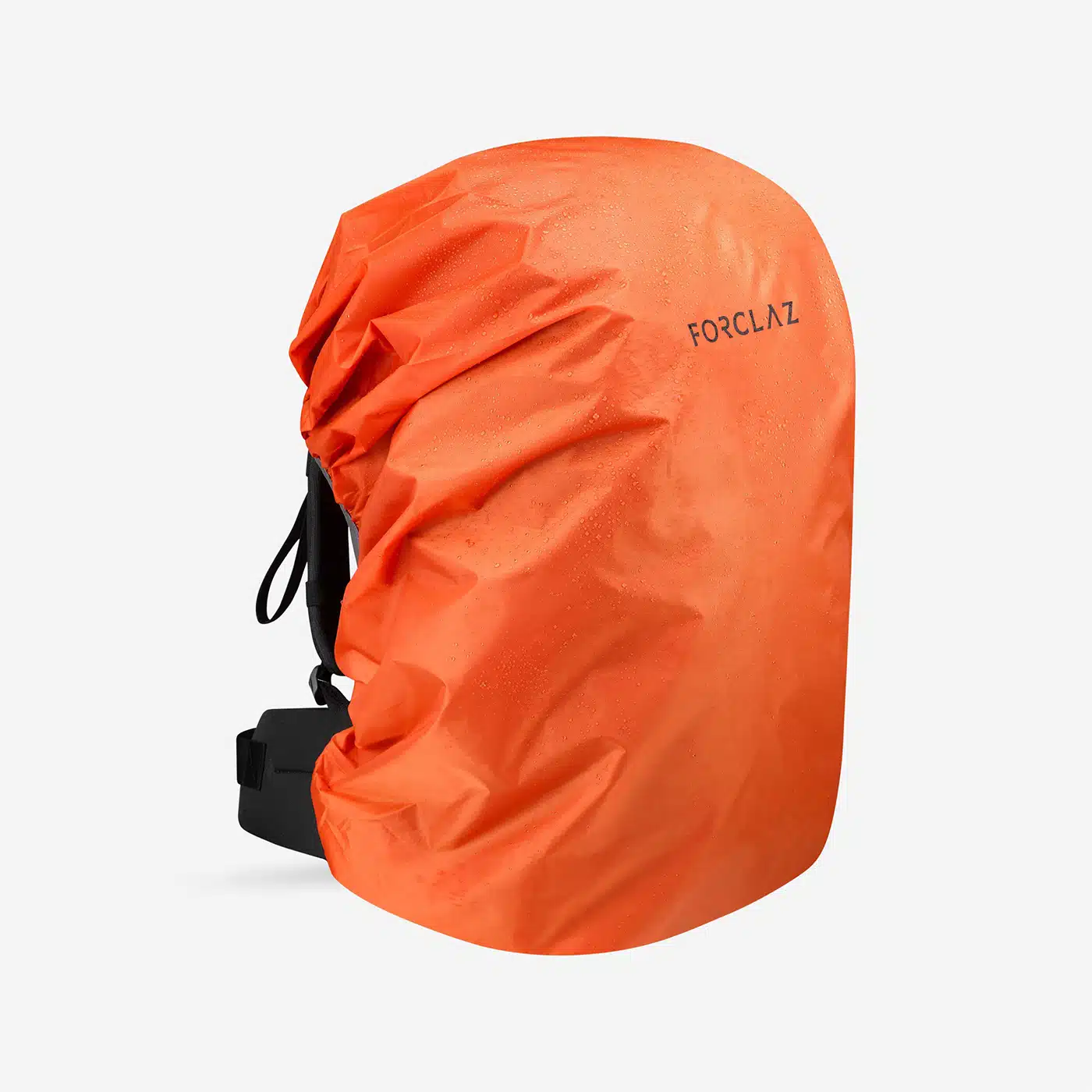 FUNDA IMPERMEABLE PARA MOCHILA MONTAÑA Y TREKKING FORCLAZ 40 - 60L ANARANJADO