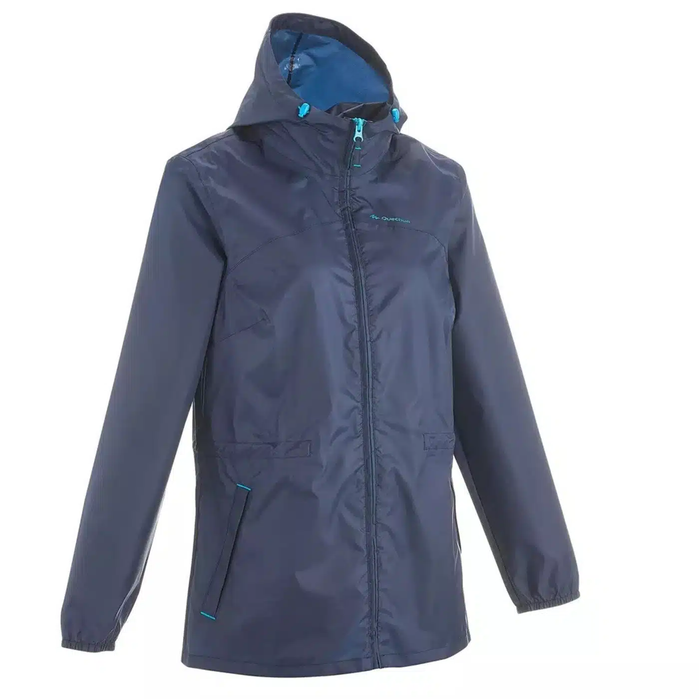 Casaca impermeable compacto full Zip Raincut Quechua - Imagen 2