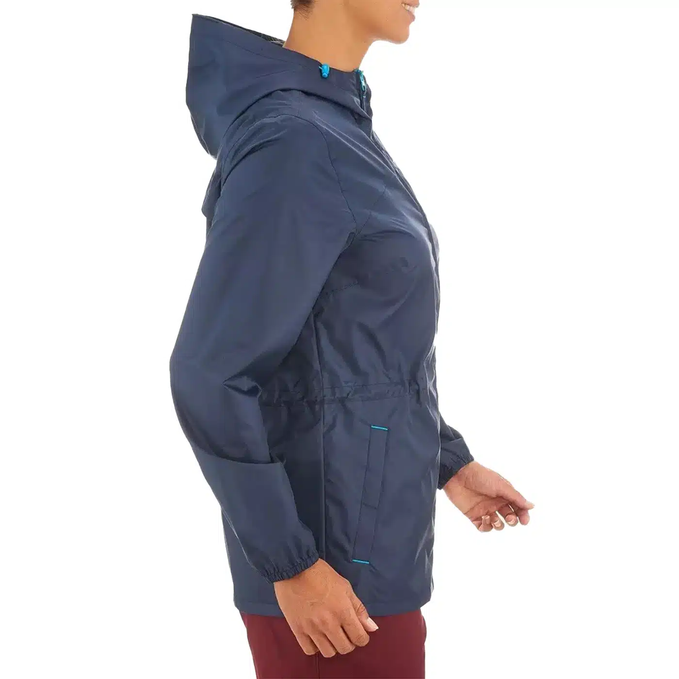 Casaca impermeable compacto full Zip Raincut Quechua - Imagen 3