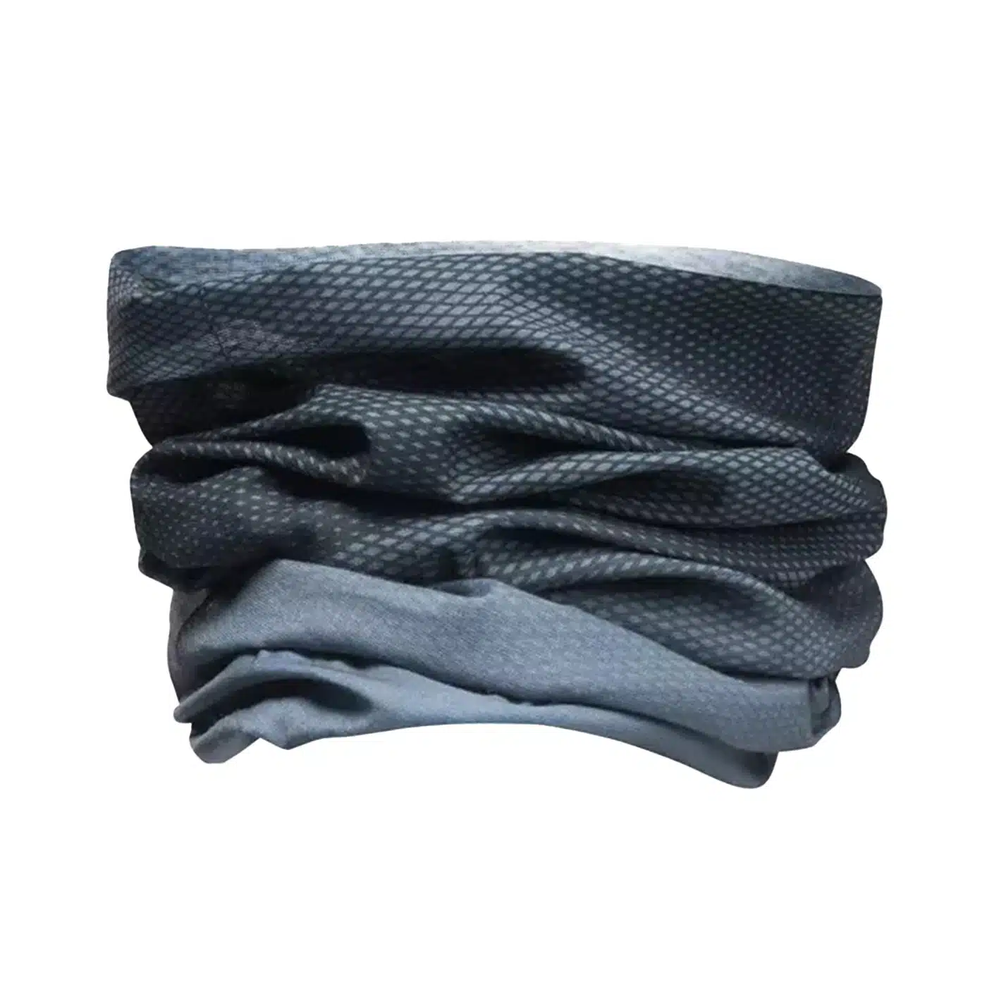 BRAGA DE CUELLO TREKKING Y MONTAÑA MULTIPOSICIONES FORCLAZ MT 100 UNISEX AZUL TORMENTA